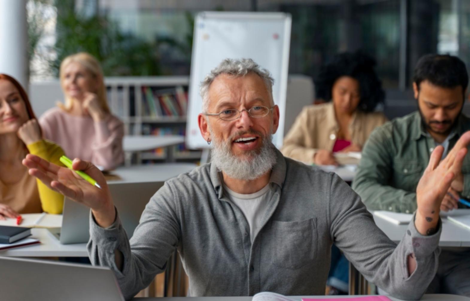 Gruppensitzung zum Erfahrungsaustausch